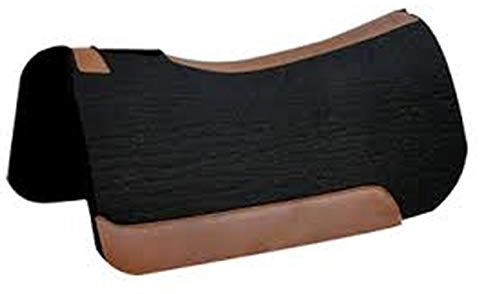 5 Star Equine The All Around Black Western Saddle Pad Size 30x30 and 3/4 Thickness