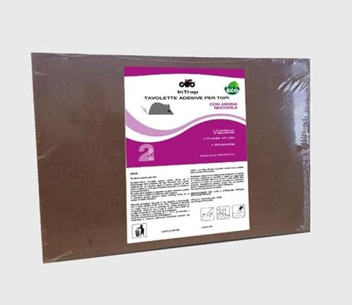 CIFO Tavoletta Adesiva per Topi Intrap Top2 111034-2pezzi