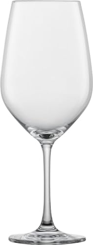 SCHOTT ZWIESEL Copas de vino tinto Forté (set de 4), copas de cristal clásicas para vino tinto o agua, copas de vino Tritan aptas para lavavajillas, fabricadas en Alemania (art. nº. 123612)