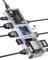 DOCKASE Smart USB-C Hub 10 en 1, Puerto Dual HDMI 4K@60Hz, PD 100w, RJ45 Ethernet, 2 USB 3.2, 2 USB 2.0, Lector de Tarjetas UHS-II SD/TF, Dock USB C para MacBook Pro/Air, DELL XPS, Plata