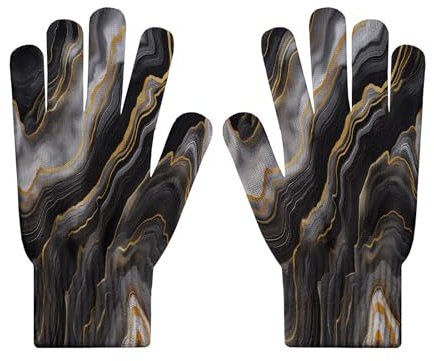 MLSOWM Gehen Sie geradeaus den Fluss hinunter Handschuhe Winter Winterhandschuhe Gestrickte Strickhandschuhe Winddicht Fausthandschuhe Fäustlinge Winterhandschuhe Frauen für Radfahren Skifahren