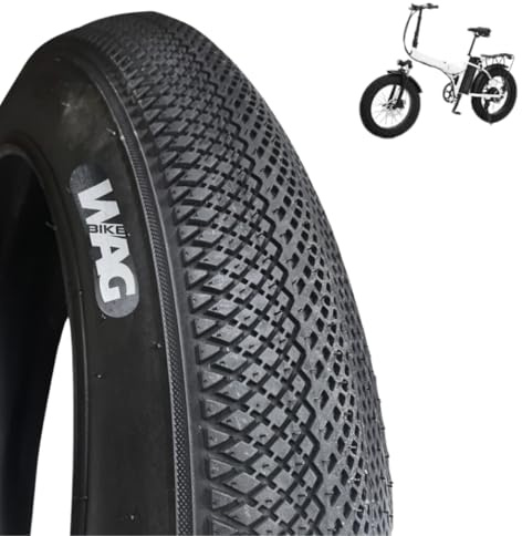 WAG Däck 20 X 4.00 Däck Gummi SLICK cykel Fat Bike elektrisk väg