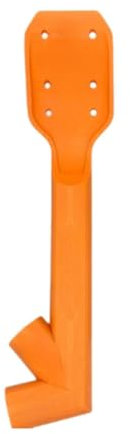 MagiDeal Outil de nettoyage de gouttière, nettoyage du et du toit facile à utiliser pour éliminer les feuilles, robuste, nettoyeur de gouttière (poteau non