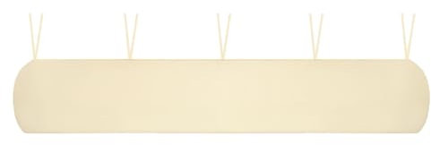 Copertura impermeabile a baldacchino – 400 cm – per tende retrattili – mezza cassetta – tenda autoportante – riparo esterno – beige – durevole e resistente alle intemperie