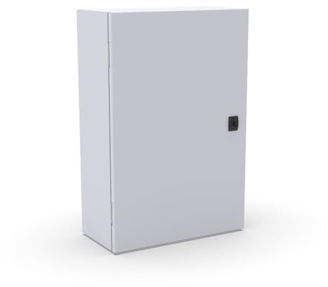Doktorvolt Verteilerkasten Aufputz Sicherungskasten Aus Metall Leergehäuse 400 x 600 x 200 mm Aufputzverteiler Weiß