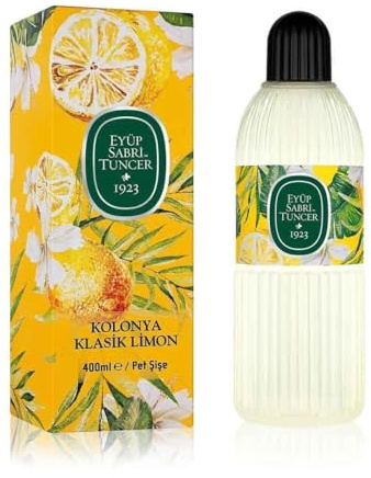 EYÜP SABRİ TUNCER Classic Lemon Cologne Zitrone Eau de Cologne – 400 ml PET-Flasche
