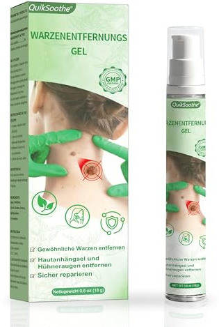 Warzenentfernungsgel für Körper und Hände – für alle Hauttypen Geeignet