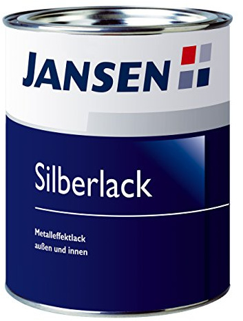 JANSEN Silberlack 2,5l rostschützender Effektlack hitzbeständig