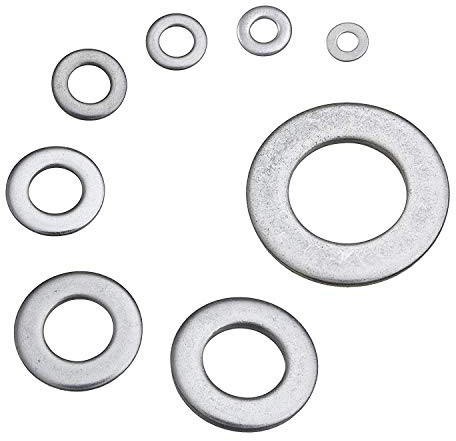 100 Stück Unterlegscheiben (Standard) M4 DIN 125 V2A Edelstahl Scheiben
