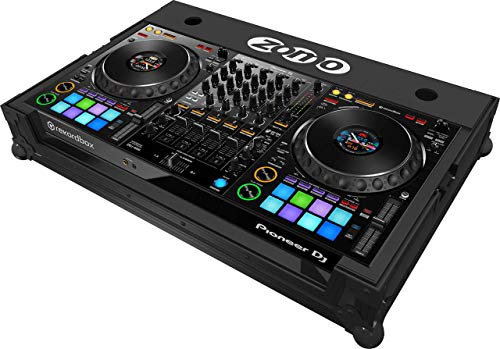 Zomo Flightcase P-DDJ-1000 NSE – kompatibel mit Pioneer DDJ-1000 – DJ Equipment Case 761 × 493 × 201 mm – Schwarz – Robustes Sperrholz