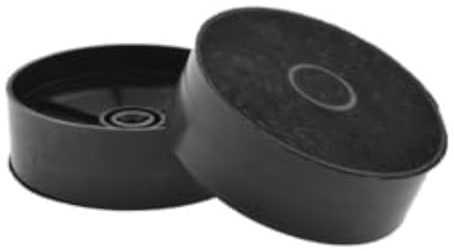 AllSpares Kolfilter (2 st.) för huva lämplig för AEG-Electrolux 9029798809 / ECFB03 / Atag ACC938 / Pelgrim KF34 / Etna REC55 en Faber 112.0506,172 / F21 (Ø125 mm)