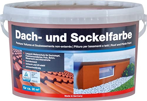Baufan Dach- und Sockelfarbe 5 Liter Sandstein