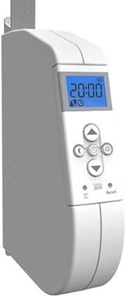 eWickler Comfort Batteria (WIR elektronik, eWickler Batteria, eW320, Avvolgitore elettrico per cinghia di tapparella, superficie, con batteria, cavo di ricarica incluso, larghezza della cinghia 17