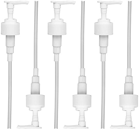 XPEX 6 Stück Sirup Spender für Vitaldrink Fruchtsäfte Sirup Konzentrat für Getränke Spender Dosierspender Sirupspender Pumpaufsatz kompatibel zu Best Body Nutrition Vital Drink