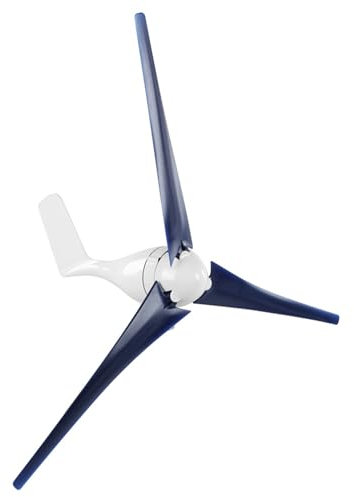 Generador de Turbina Eólica 220V Windkraftanlage 230V Komplettset 5Kw 1200W Kit de Turbinas de Generador Eólico Pequeño 3 Palas Piezas de Alimentación para Carga Doméstica Marina