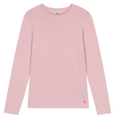 Petit Bateau Maglietta da Donna iconica in Cotone a Maniche Lunghe, Bello, XS