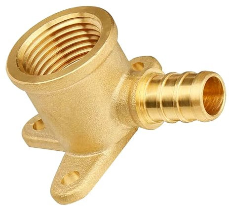 Raccordi a crimpare in rame a gomito a goccia 1/2 3/4 adattatore filettato femmina raccordo a crimpare per tubi idraulici