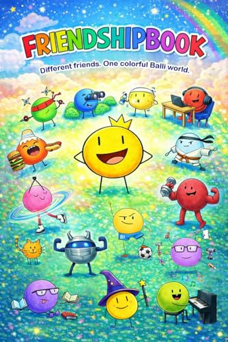 Friendship Book: Different Friends. One Colorful Balli World. A Creative Fill-In Friendship Journal and Keepsake Memory Book for Kids Ages 8–12