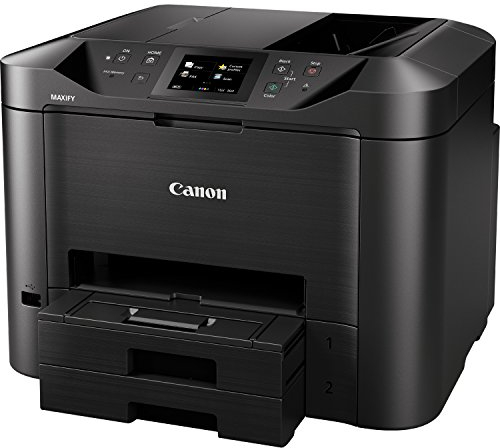 Canon MB5450 Multifunktionsgerät, Tintenstrahlfarbdrucker, 24 Seiten pro Minute, WLAN