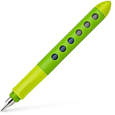 FABER-CASTELL 149817 - Schulfüller Scribolino, für Linkshänder, hellgrün, 1 Stück
