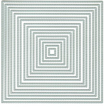 Presscut Cutting Nesting Dies - Stitch Die Squares