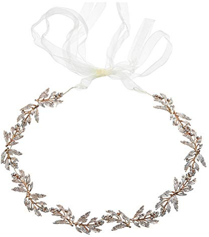 SOIMISS Metall Blatt Brautgürtel Hochzeit Kristall Gürtel Accessoire Für Damen Perfekt Für Hochzeiten Und Formelle Anlässe