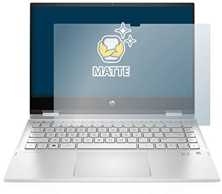 brotect Screen Protector Anti-Glare compatible with HP Pavilion x360 (14-dwX) Screen Protector Matte, Anti-Fingerprint Protection Film