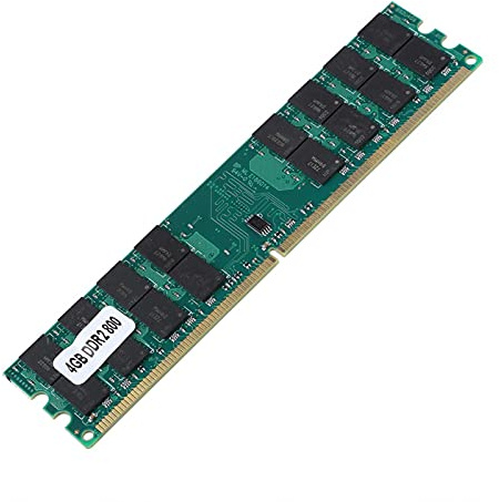Memoria RAM DDR2 4GB 800MHz PC2-6400U para Escritorio | Módulo de 4GB a 800MHz para mejorar multitarea, Especificación PC2-6400U de 240 pines