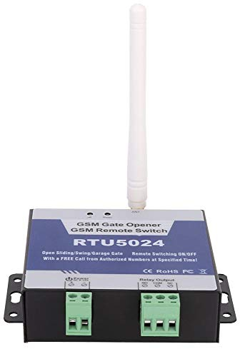RTU5024 Aggiornamento Apriporta GSM Interruttore a Relè Interruttore Remoto GSM Interruttore Apriporta con Controllo Quadrante GSM DC 9 15V(RTU5024 Versione aggiornata)
