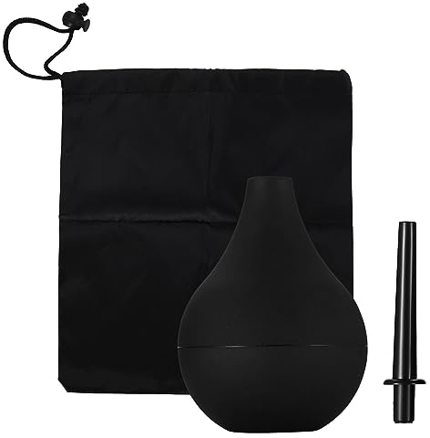 XxinXrong Enema Kit - 160ML Silicone Enema Bulb, Slim Nozzle Douche for Men & Women, Comfortable Cleaning