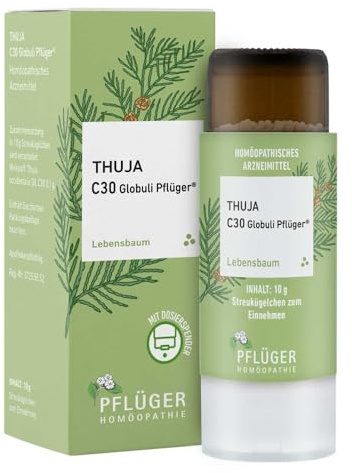 THUJA C 30 Globuli Pflüger Globulispender 10 g