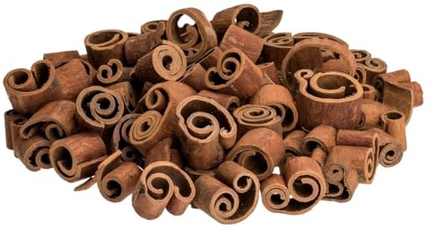 NaDeco Dicke Zimtstangen, Länge ca. 2,5 cm, wählbar in 0,5 kg und 1 kg | Deko-Zimt | Zimtrinde | Deko-Stangen | Dekozimtstangen | Dekozimt | Bastelzimt | Weihnachtsdeko | Adventsdeko, Gewicht:0.5kg