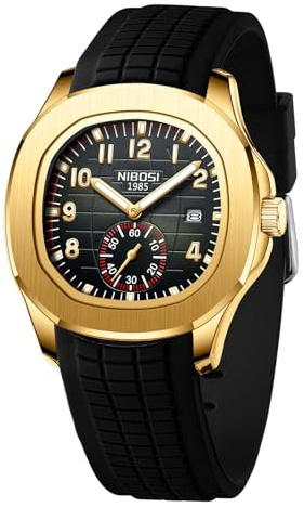 NIBOSI Uhren Herren Analog Quarz Armbanduhr Herren Wasserdicht Datum