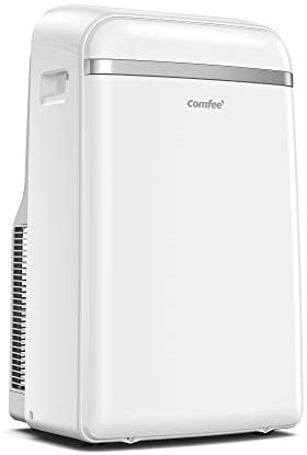 Comfee Mobiles Klimagerät Umweltfreundliches KältemittelPro, 3-in-1 Klimaanlage mit Abluftschlauch, Kühlen und Entfeuchten und Ventilieren, 10000 BTU, 2,9kW, für Räume ca. 80 m³(32 ㎡), EEK A+