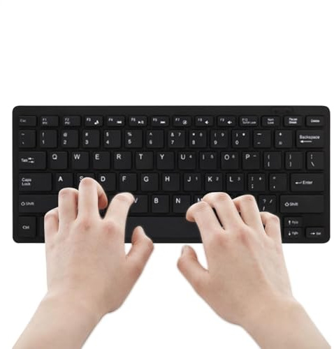 Fbinys Keyboard for Laptop, Compact USB Keyboard, Slim Keyboard Quiet, Portable Laptop Keyboard, Lightweight Typing Keypad, USB Keypad for Tablet, Quiet Typing Keyboard, Ultra-Slim Keyboard Laptop