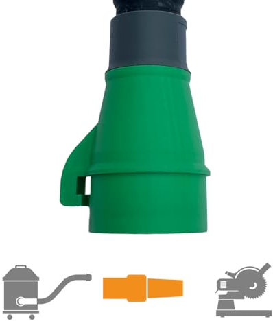 Vacuum Adaptor for Hikoki Mitre Saw C8FSHG & C3610DRA Compatible with Festool Cleantec Style Dust Extraction Systems