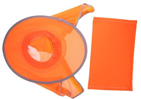 Veemoon Chapeau De Solaire pour Casque De Sécurité avec pour Cou Écran Anti-UV Respirant pour Extérieur Ajustable Et Confortable