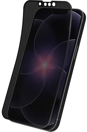 RhinoShield Impact Displayschutzfolie PRO für iPhone 17e/16e/14/13 Pro/13 | Privacy, Blickschutz, stoß- und kratzfest, Blaulichtfilter, Montagewerkzeug inklusive