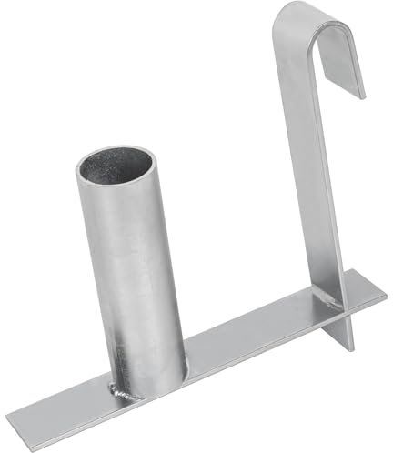 GMBYLBY Rouleau en métal à double fil pour clôture en PVC pour installation de bandes d'intimité à la maison ou au jardin