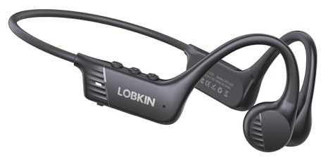 LOBKIN Bone Conduction Headphones Open Ear Headphones IPX7 Waterproof