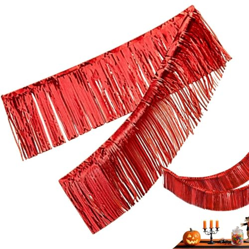 Mwqpgyh Banner A Frange Stelle filanti Decorative 30 x 300 cm