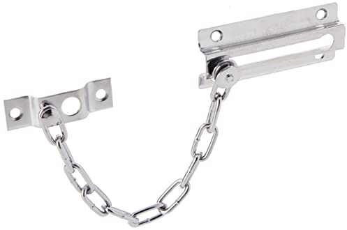 Merriway BH02668 Door Security Chain - Chrome Plated Steel