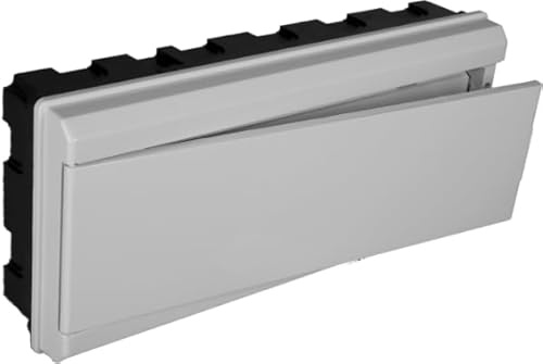 Solera 880CB - Conjunto de caja, tapa, marco y puerta blanco.Para cajas ICP y distribución.ICP de 1 a 4 elementos