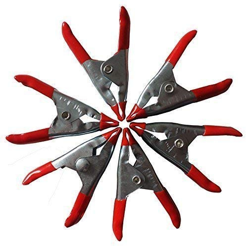 12 Leimzwingen aus Metall ca. 50mm, Leimzwinge, Federzwinge, Klemmzwingen …