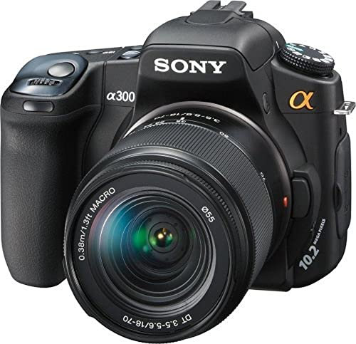 Sony Alpha DSLR-A300K Camera with DT 18-70mm f/3.5-5.6 Zoom Lens