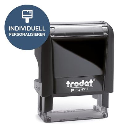 trodat 4911 stämpel Printy, max 4 rader, 38 x 14 mm