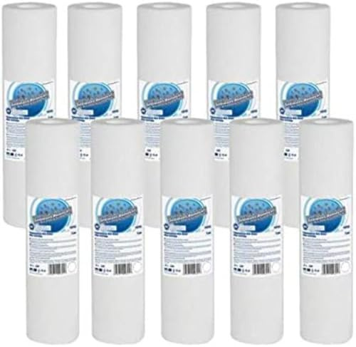 Aquafilter FCPS Melt-blown PP Sediment filter cartridge - 10pk - 10 x 2.5 - 20 Micron