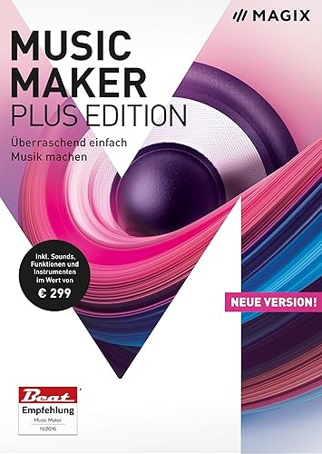 MAGIX Music Maker – 2018 Plus Edition – Produce, record and mix music [Download]