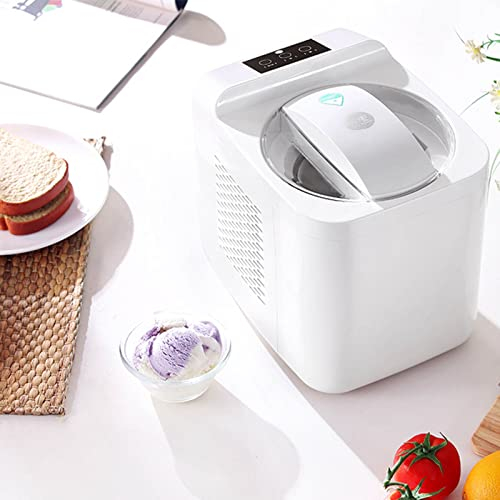 INPETS Sorbetière électrique Automatique Facile à Faire Maison, Sorbet, Machine à crème glacée, capacité de 1 Litre avec Affichage numérique LCD, Aliments sains Faits Maison