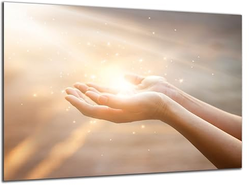 Munera Design - Bild 40x60 - Licht der Welt Glaube - Wand-Bilder Wohnzimmer